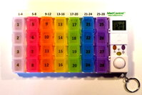 Měsíční elektronický dávkovač léků s alarmem Český 2020 |MedControl Měsíční elektronický dávkovač léků s alarmem Český 2020 |MedControl
