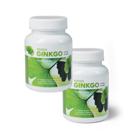 Ginkgo Biloba EDOSO 240 mg, 2 x 60 tablet