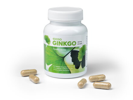 Ginkgo Biloba EDOSO u lehké demence 240 mg, 60 tablet