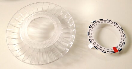Automatischer Tablettenspender DoseControl - transparenter Deckel
