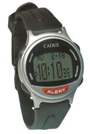 Medizinische Uhr CADEX® silbern